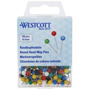 Markierungsnadeln, Größe 5, farbig sortiert WESTCOTT E-10500 00 (4027521520035)