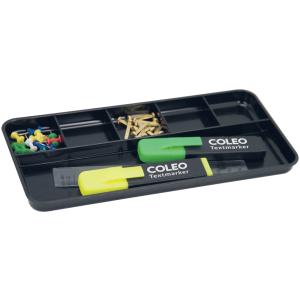 Stifteschale, aus Kunststoff, 6 Fächer, schwarz WESTCOTT E-744584 00 (4027521527102)