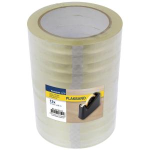 Klebefilm, 12 mm x 66 m, PP, transparent RAADHUIS RD-351351-12 (8712127135016)