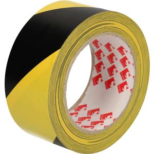 Bodenmarkierungsband, 50 mm x 33 m, schwarz / gelb RAADHUIS RD-351142-3 (8712127086059)