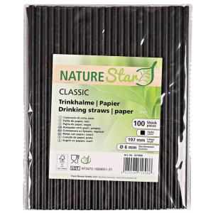 Papiertrinkhalme Classic, 197 mm, limettengrün NATURE Star 42103 (4015544716566)