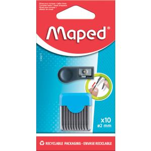Ersatz-Zirkelminen + Minen-Anspitzer, Blister Maped 134211 (3154141342110)