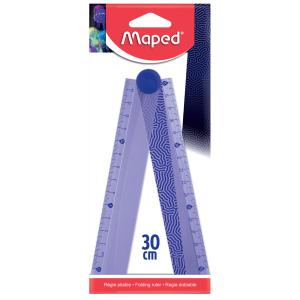 Klapplineal DEEPSEA PARADISE, 150 / 300 mm, Kunststoff Maped 281019 (3154142810199)