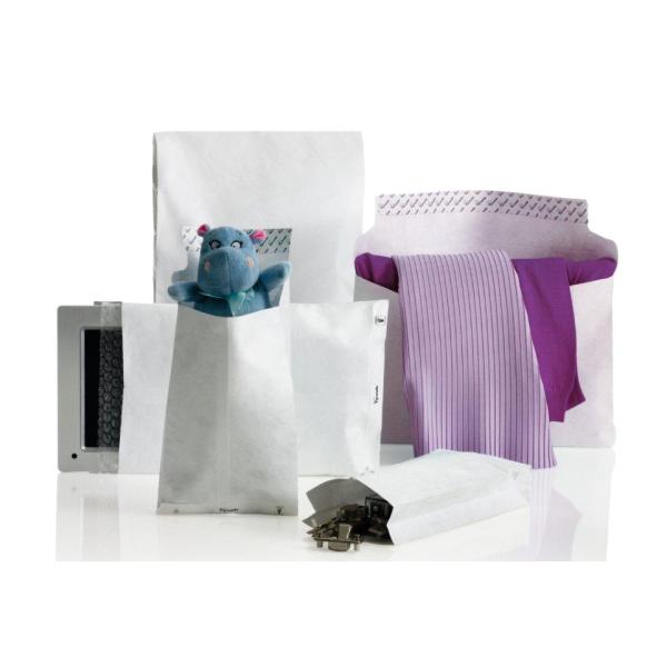 Faltentasche B5, 55 g/ qm, ohne Fenster, weiß Tyvek 11840 (4040134035659)