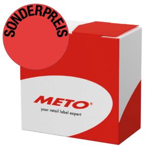 Aktionsetiketten 'SONDERPREIS', rot / schwarz METO 30001911 (4059732032090)