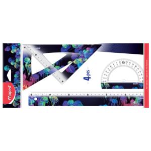 Geometrie-Set DEEPSEA PARADISE, 4-teilig Maped 981833 (3154149818334)