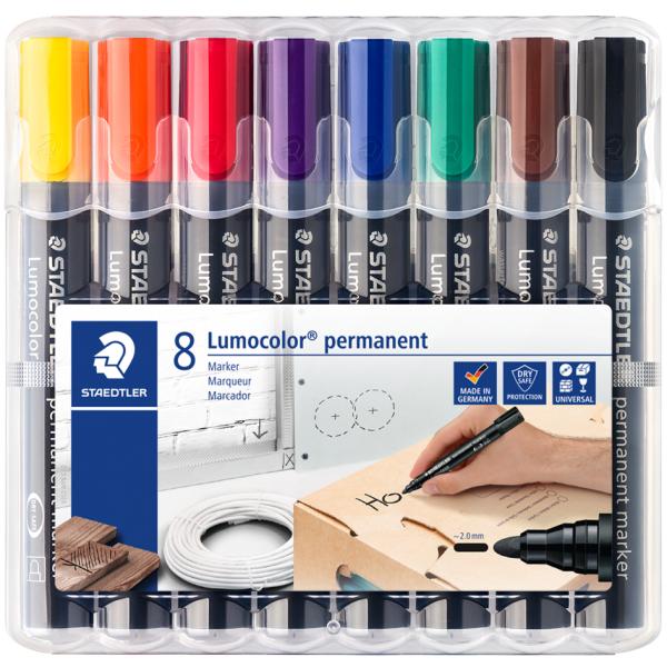 Lumocolor Permanent-Marker 352, 4er Etui STAEDTLER 352 WP4-1 (4007817078303)