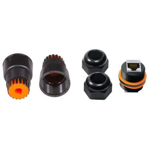 LogiLink Outdoor Patchkabel-Verbinder, Kat.6, geschirmt NP0095 (4052792074536)