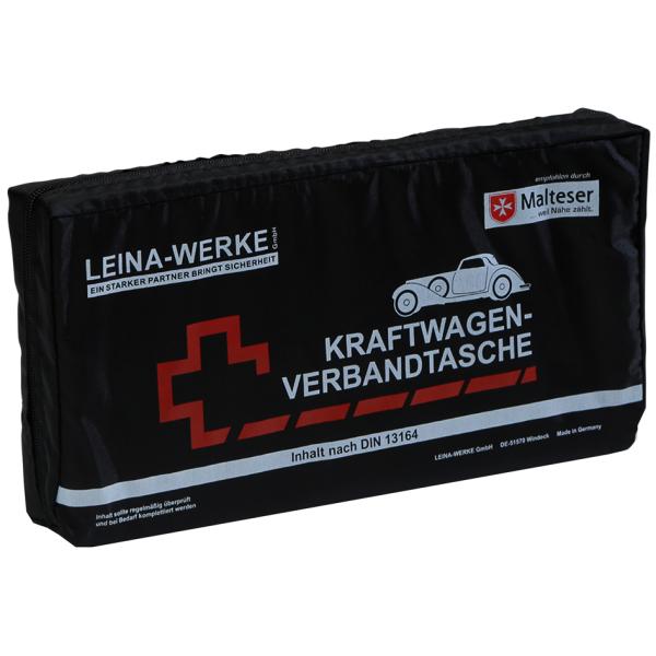 LEINA KFZ-Verbandtasche Elegance, Inhalt DIN 13164, schwarz REF 11106 (4011166111062)