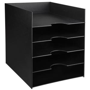 Sortierstation Formularbox, 5 Fächer, grau PAPERFLOW 3005.02 (3660141202038)