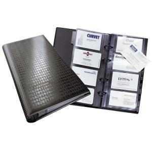 Visitenkarten-Ringbuch VISIFIX centium, schwarz DURABLE 2403-01 (4005546223223)