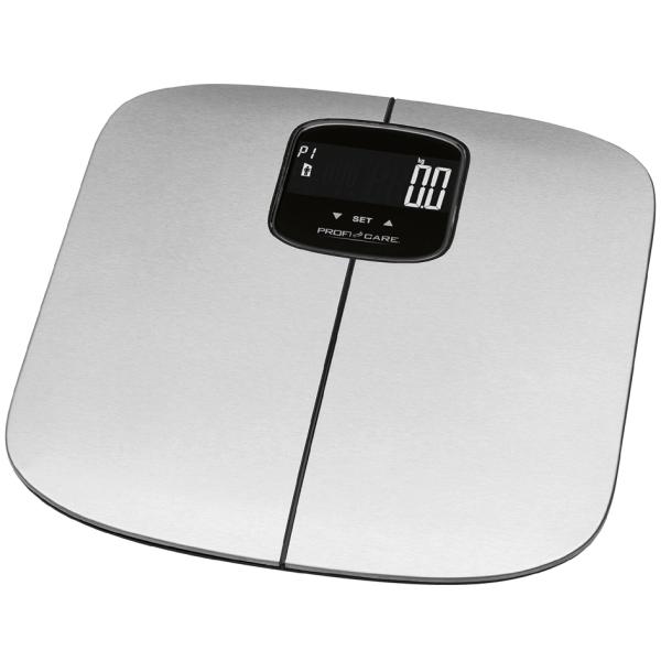 Digitale Personenwaage PC-PW 3006 FA, Edelstahl PROFI CARE 330060 (4006160300604)