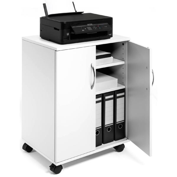 Bürowagen '74/ 53', geschlossen, 3 Fächer, grau DURABLE 3115-10 (4005546988085)