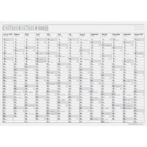 Wandkalender 'Plakatkalender young design' 2026 rido ide 7033600006 (4003273792234)