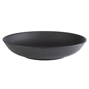 Speiseteller NERO tief, Durchmesser: 225 mm, schwarz APS 85060 (4004133850606)