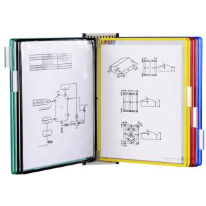by tarifold Wandsichttafelsystem, DIN A4, magnetisch djois 416169 (3377994161695)