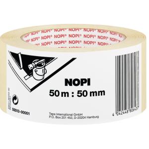 Maler Krepp Papierabdeckband, 19 mm x 50 m, beige NOPI 55510-00003-00 (4042448806413)