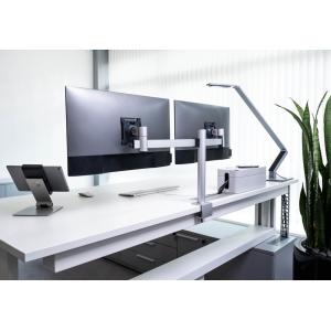 Monitorhalterung, für 2 Monitore, Tischführung DURABLE 508623 (4005546998411)