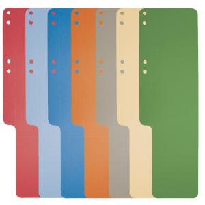 Aktenschwänze, Karton, 100 Stück, grau EXACOMPTA 13710B (4010910137105)