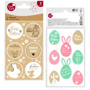 Oster-Sticker 'Frühjahr & Ostern' SUSY CARD 40056524 (4050498338273)