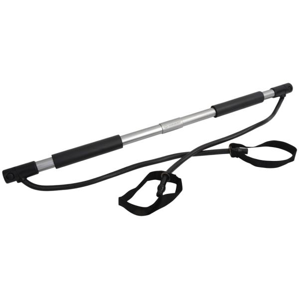Fitnessstab Gymnastics Stick, silber/ schwarz SCHILDKRÖT 960248 (4000885602487)