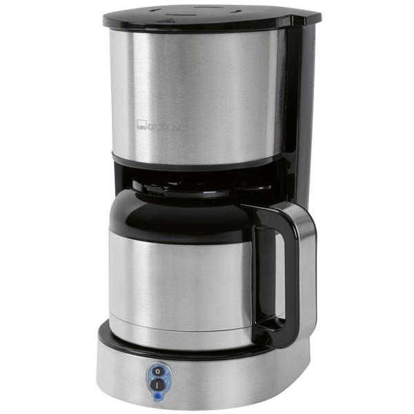 Thermo-Kaffeemaschine KA 3805, silber / schwarz CLATRONIC 264004 (4006160640045)