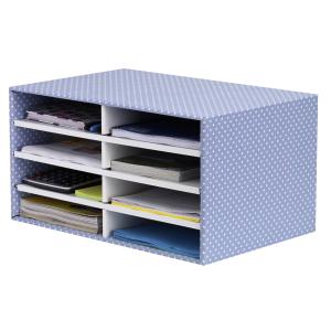 BANKERS BOX STYLE Schreibtisch-Manager, blau/ weiß Fellowes 4482501 (0043859689576)