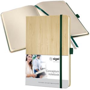 Notizbuch Conceptum Nature Edition, DIN A5, Holz sigel CO674 (4004360789205)