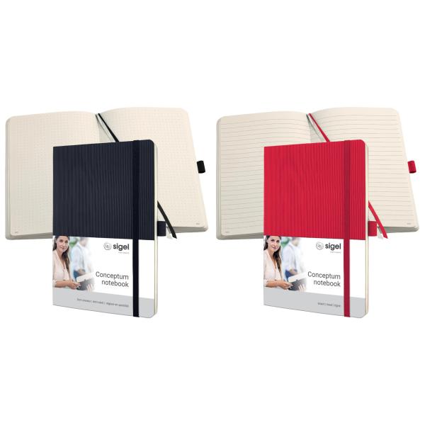 Notizbuch Conceptum, DIN A5, liniert, mint sigel CO337 (4004360789502)