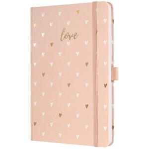 Notizbuch Jolie Beauty 'Rose Love', A5 sigel JN335 (4004360809200)