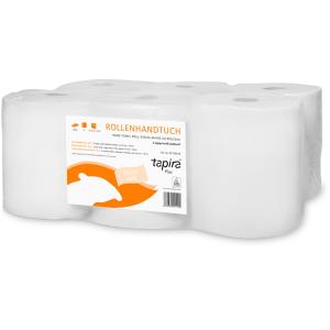 Handtuchrolle Plus, 2-lagig, weiß, 140 m Tapira 07730019 (4260339551192)
