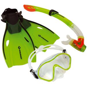 Schildkröt Schnorchelset Junior Bermuda Gr. S/m Grün 940001-S/M (4000885002072)