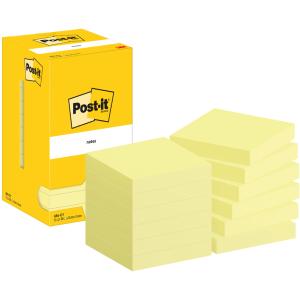 Haftnotizen Notes, 76 x 76 mm, gelb Post-it 654-CY (4064035065676)