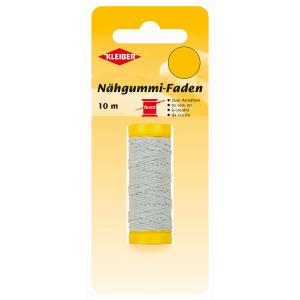 Nähgummi-Faden, 10 m, weiß KLEIBER 710-88 (4009691710881)