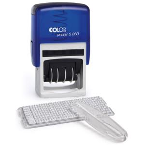 Datumstempel-Set Printer S260, blau COLOP 105735 (9004362301707)