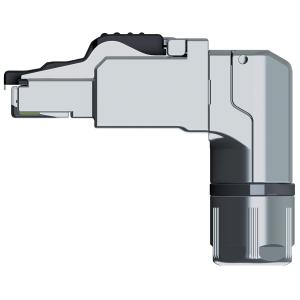 Telegärtner RJ45-Stecker MFP8 Kat.6A(tief), gewinkelt, T568A 100023061 (4018359448912)