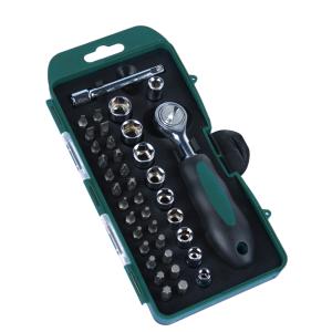 BRÜDER MANNESMANN Steckschlüssel- & Bitsatz, 38-teilig 29891 (4003315712473)