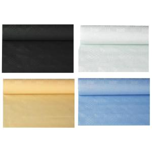 Damast-Tischtuch, (B)1, 0 x (L)50 m, weiß PAPSTAR 12542 (4002911125427)