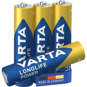 Alkaline Batterie Longlife Power, Micro (AAA/ LR03) VARTA 04903 121 414 (4008496559749)