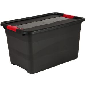 Aufbewahrungsbox 'eckhart', 52 Liter, graphite/ rot keeeper 1084782600000 (4052396015089)