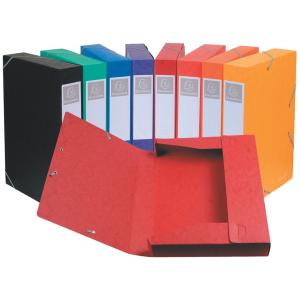 Sammelbox Cartobox, DIN A4, 50 mm, farbig sortiert EXACOMPTA 19500H (3141870001951)