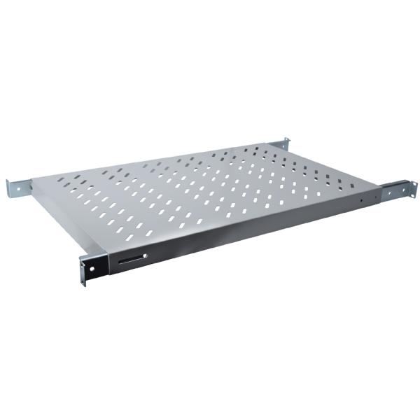 19' Fachboden, 1 HE, Tiefe: 700 mm, lichtgrau DIGITUS DN-97648 (4016032365006)