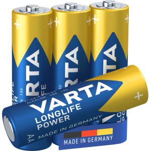 Alkaline Batterie 'LONGLIFE Power', Mignon (AA/ LR6) VARTA 04906 121 414 (4008496559435)