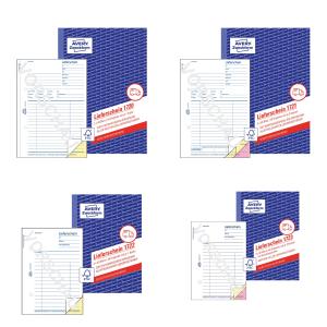 Formularbuch 'Lieferschein', SD, 4+1 GRATIS AVERY Zweckform 1720-5 (4004182205716)