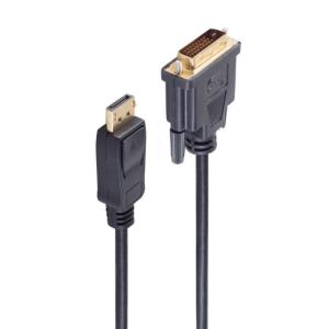 BASIC-S Displayport - DVI-D 24+1 Kabel, 2, 0 m shiverpeaks BS77492-1 (4017538123770)