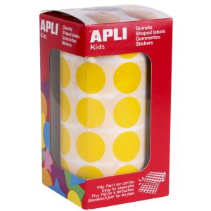 APLI Kids Sticker Creative 'Rund', auf Rolle, grün APLI kids 4862 (8410782048626)
