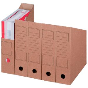Archiv-Stehsammler, DIN A4, braun SMARTBOXPRO 226104020 (4250414108588)