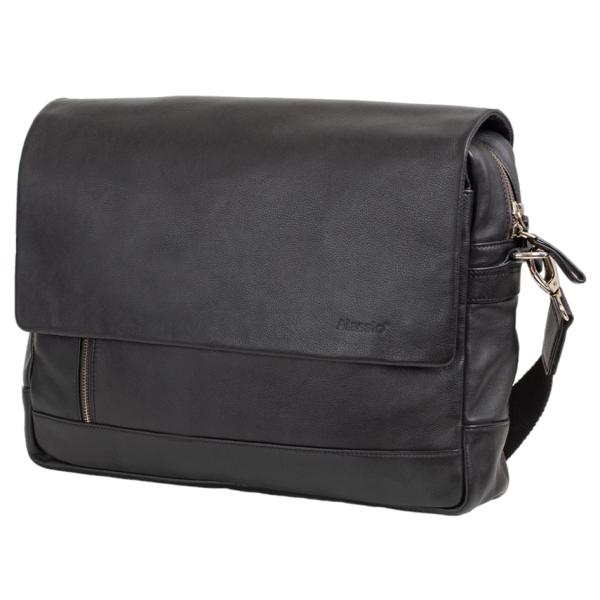 Umhängetasche ORO, mit Schultertrageriemen, schwarz Alassio 47035 (4021068470358)