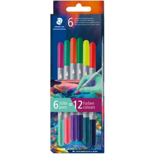Doppelfasermaler Edition 2, 6er Kartonetui STAEDTLER 3280C6E2-2 (4007817167137)
