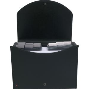 Fächertasche EXACASE, 13 Fächer, schwarz EXACOMPTA 55934E (3130630559344)